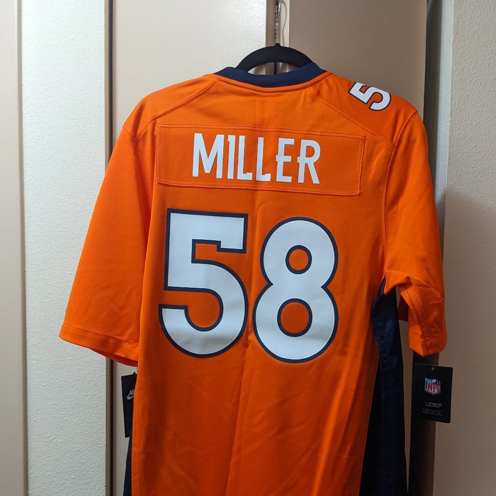 ⏰ Sale - New Official Broncos Jersey - Miller 58